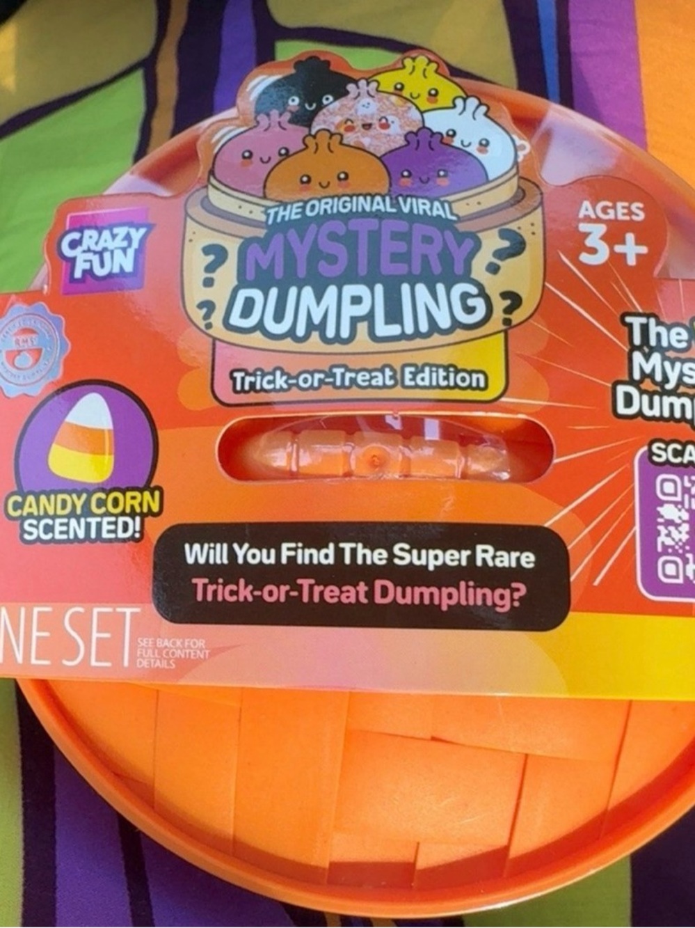 Mystery Dumpling Trick-or-Treat Edition - Orange Candy Corn Scented